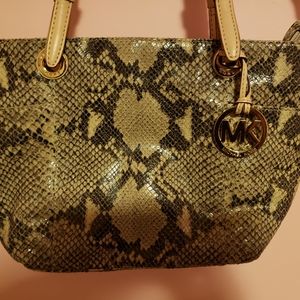 Michael Kors alligator Skin tote